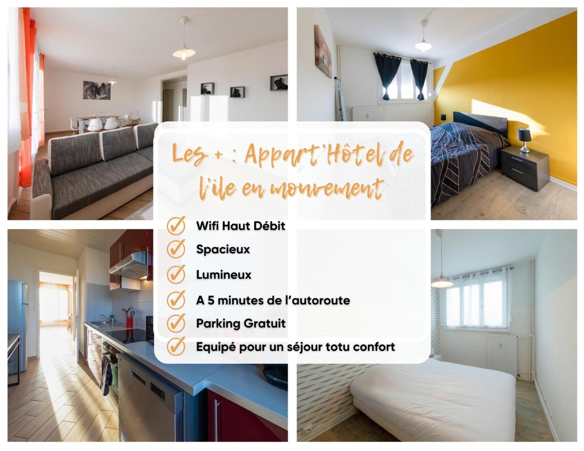 Appart'Hôtel - l'île en mouvement Montbéliard Exterior foto